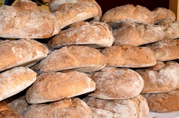 traditional round bread