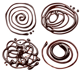 Chocolate drips
