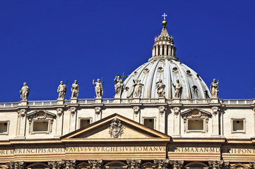 Obraz premium Roma - Vaticano: Basilica di san Pietro