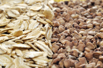 Porridge and millet divided