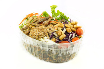 herb and vegetable food
