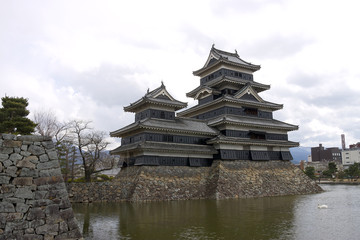 Matsumoto castle, Japan. National treasure.