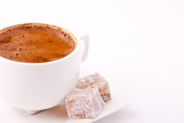 turkish coffee and turkish delight