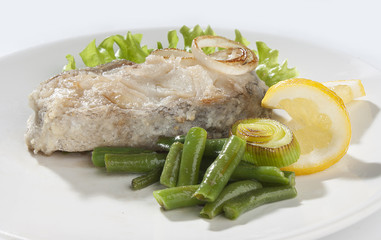 Fried cod