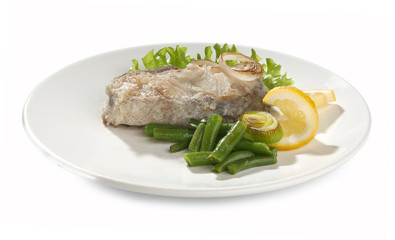 Fried cod