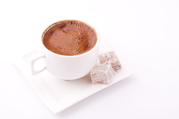 turkish coffee and turkish delight