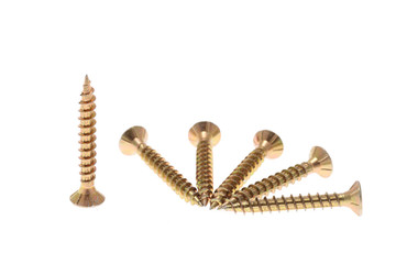 Screws isolated