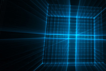 Abstract business science or technology background