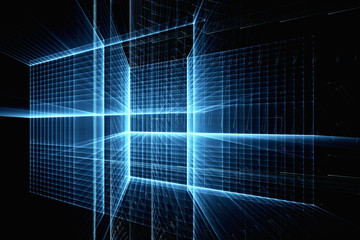 Abstract business science or technology background