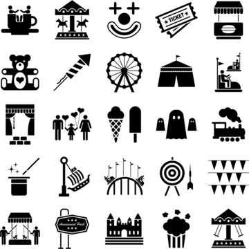 Amusement Park icons