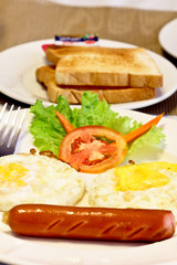 American breakfast