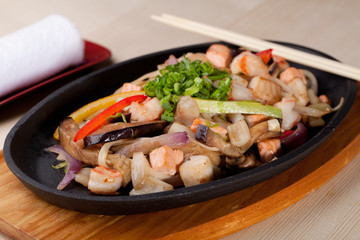 Udon with Seafood