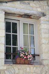 Window in the Provence, France