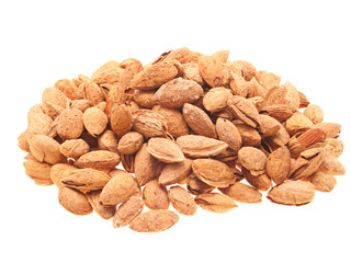 Almonds in shell.