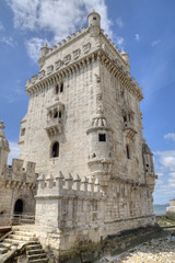 Fototapeta na wymiar Wieża Belém, Lizbona.