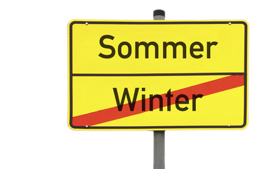 Schild Sommer 