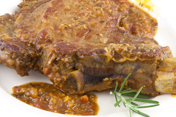 côte de boeuf rôtie