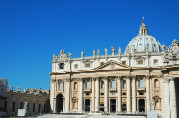 Fototapeta na wymiar Bazylika Świętego Piotra, Watykan