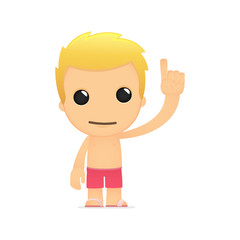 funny cartoon tourist