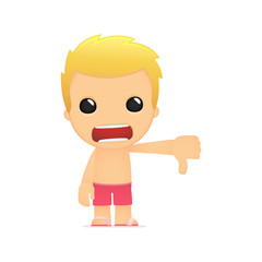 funny cartoon tourist