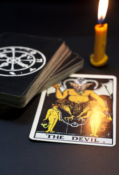 tarot card, the devil