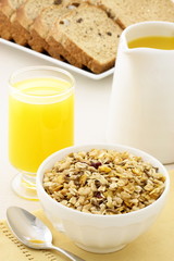 delicious fresh breakfast