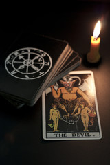 tarot card, the devil