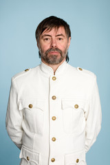 man in form of a naval officer