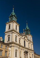 Fototapeta na wymiar Holy Cross Church (Kosciol Swietego Krzyza), Warsaw, Poland