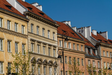 Castle Square in Warsaw, Poland