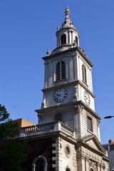 Obraz premium St. Botolph-without-Bishopsgate Church in London.
