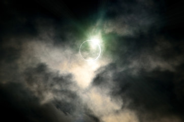 Obraz na płótnie Canvas Eclipse Full Pokrętło