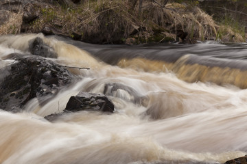 Nature reserve Nittälven in Dalarna, Sweden