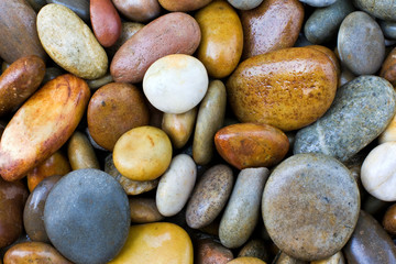 abstract background with round peeble stones