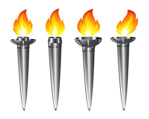 Set of torches