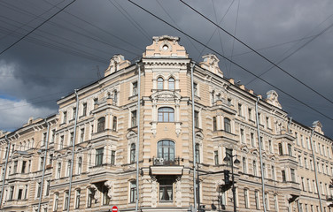The house in St. Petersburg.