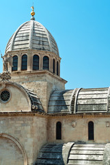 Fototapeta na wymiar Kroatien Sibenik Kathedrale Renaissance
