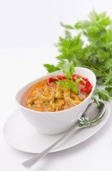 Traditional  tripe soup