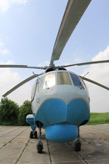 KIEV, UKRAINE- MAY 16: Mi-14 at State Aviation Museum
