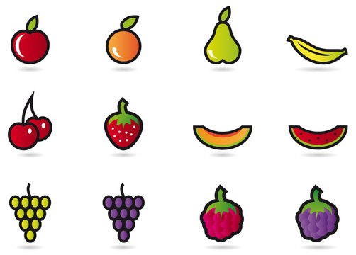 Icone frutta