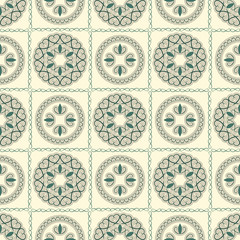 vector seamless bright pattern, oriental style
