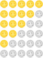 Fototapeta premium rating cheese balls