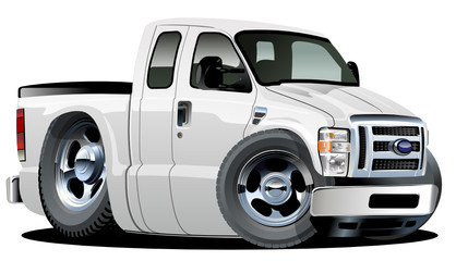 Vector cartoon pickup © Mechanik