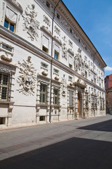 Bentivoglio Palace. Ferrara. Emilia-Romagna. Italy.