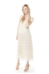 Young smiling student woman. Portrait of beautiful woman.