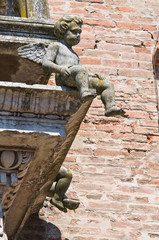 Prosperi-Sacrati Palace. Ferrara. Emilia-Romagna. Italy.