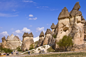 Cheminées de fées à Pasabag - Cappadoce - Turquie