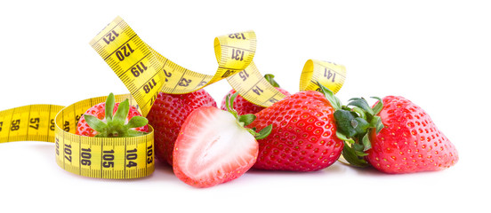 Fit strawberries fruits