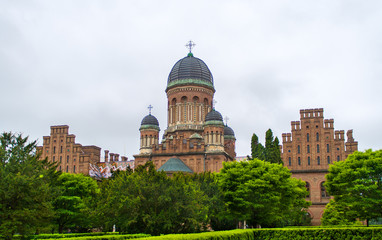 Obraz premium Residence of Bukovinian and Dalmatian Metropolitans