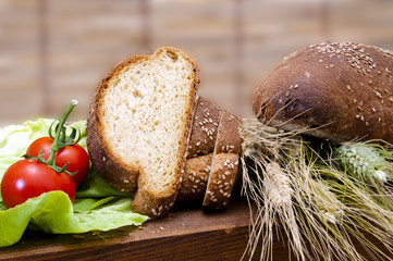 pane lattuga e pomodoro